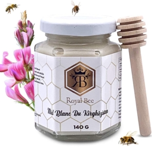  - Royal Bee miel blanc brut du Kirghizistan