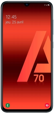 smartphone photo à moins de 300 euros - Samsung Galaxy A70