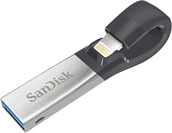 clé USB pour iPad - SanDisk iXpand Incurvé 64 Go