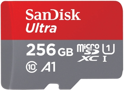  - Sandisk Ultra microSDXC 256Go + SD Adapteur