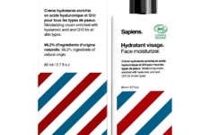 crème hydratante visage pour homme - Sapiens CVB crème hydratante 80 ml