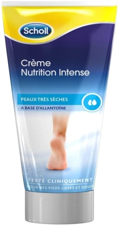 crème pour pieds très secs - Scholl Nutrition Intense