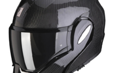 casque moto modulable - Scorpion EXO TECH Carbon Noir