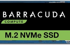 Seagate BarraCuda 510 SSD 256Go PCIe Gen3 ×4 NVMe 3D TLC NAND