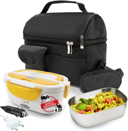lunch box - Set lunch box chauffante + sac isotherme Spice