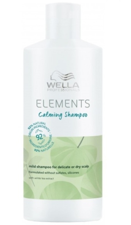 shampoing sans sulfate - Wella Calming Elements 500 ml