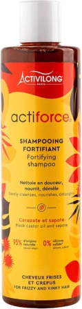 shampoing pour cheveux crépus - Shampoing fortifiant Activilong Actiforce