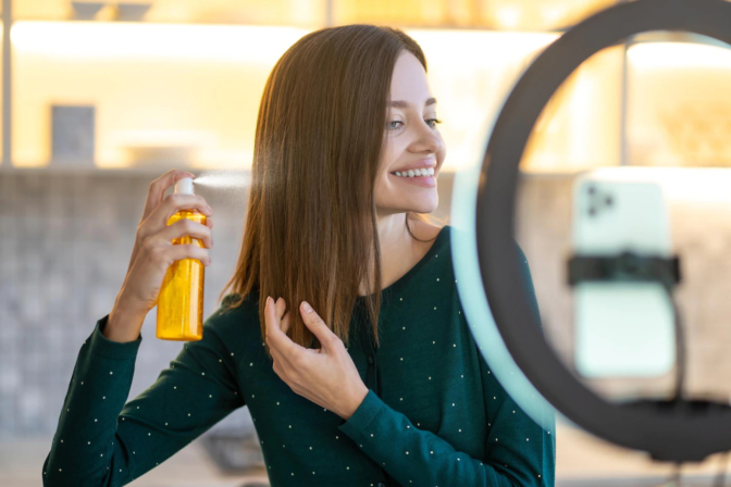 Shampoing sec séboréducteur pour cheveux gras