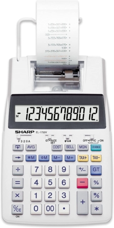 calculatrice imprimante - Sharp EL-1750V