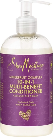 après-shampoing pour cheveux bouclés - Shea Moisture – Après-shampoing Superfruit Complex 10 en 1