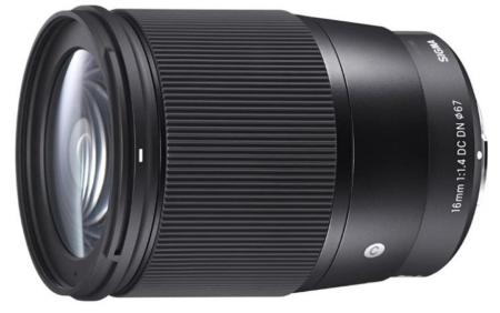  - Sigma Objectif 16 mm F1, 4 DC DN Contemporary