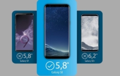 protection d'écran pour smartphone - Smart Engineered films de protection d’écran 3D pour Samsung Galaxy S8, Lot de 2