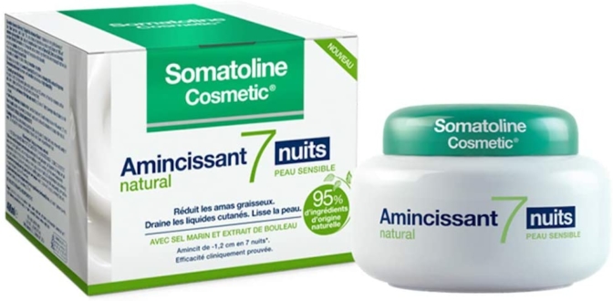crème amincissante - Somatoline Cosmetic Amincissant 7 nuits Natural
