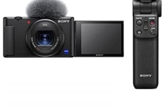 appareil photo de vlog - Sony ZV-1 avec Kit Appareil Vlog Sony