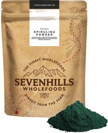 spiruline - Spiruline en poudre Sevenhills Wholefoods - 1 kg