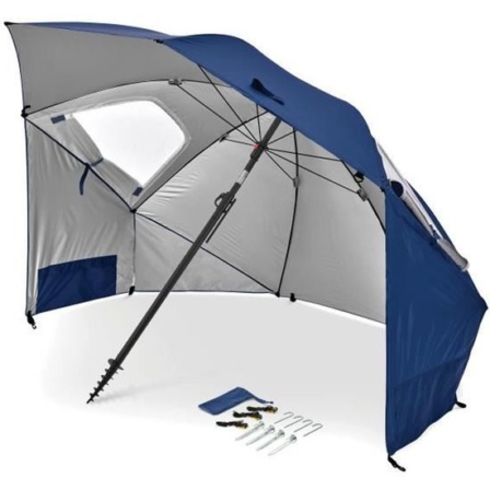 parasol de plage - Sport Brella Premiere Bleu
