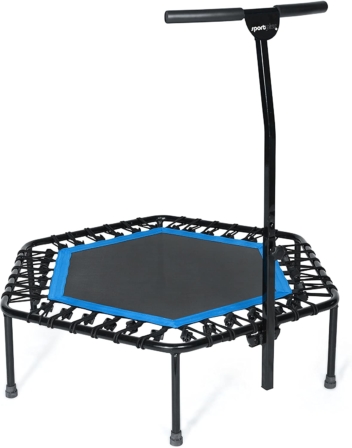 trampoline fitness - SportPlus trampoline de fitness pliable