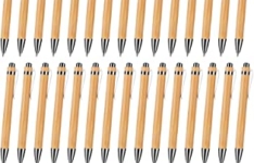 stylo pour écrire au quotidien - Stylos à bille en bois de bambou Iwilcs