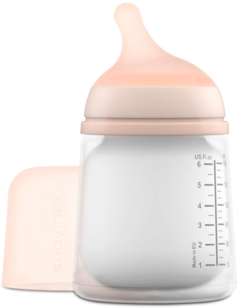 biberon pour bébé nourri au sein - Suavinex Zero-Zero