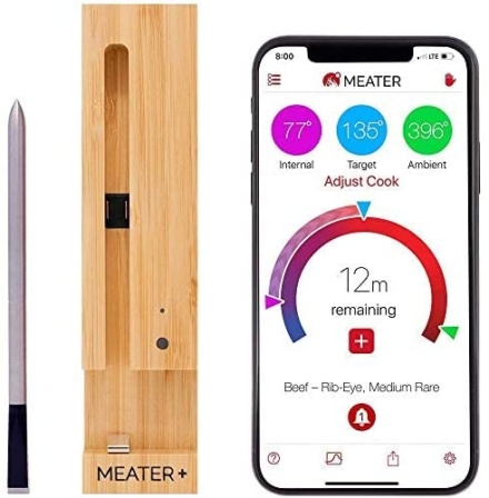 thermomètre à viande - Thermomètre à viande intelligent Meater Plus