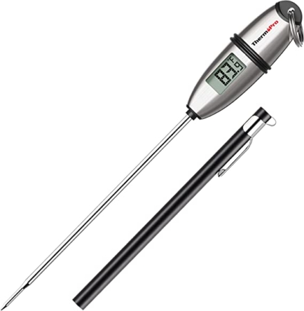 thermomètre à lecture instantanée - ThermoPro - Thermomètre instantané numérique pour pâtisserie