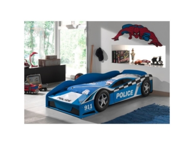  - TODDLER lit enfant voiture de police 70×140
