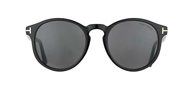 lunettes de soleil pour conduire - Tom Ford FT 0591 01A IAN-02 lunettes de conduite