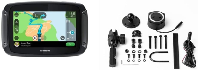 GPS moto - TomTom Rider 500 + Kit de fixation