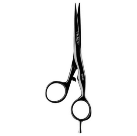 ciseaux de coiffure professionnels - TONDEO Victory Offset S-Line Black 5.5”