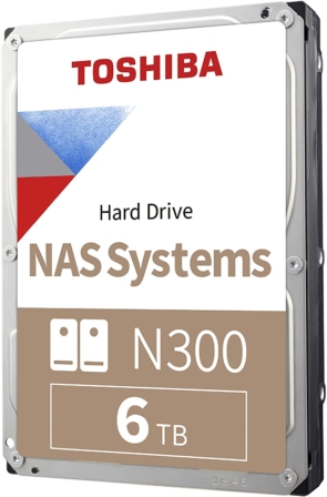 disque dur pour NAS - Toshiba N300 6 To