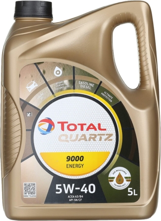 huile moteur auto - Total Quartz 9000 5W40
