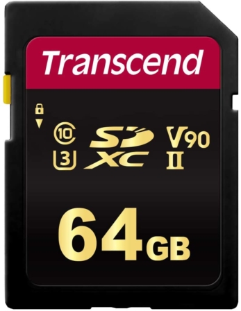 carte SD 64 Go - Transcend TS64GSDC700S