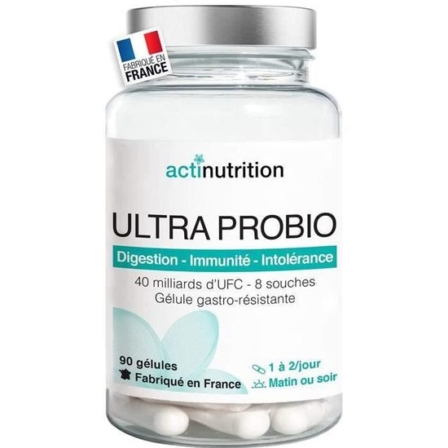probiotique - Ultra Probio Flore Intestinale Actinutrition