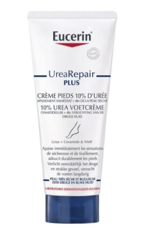 crème pour les pieds - UreaRepair PLUS 10% d’Urée pour pieds secs - Eucerin