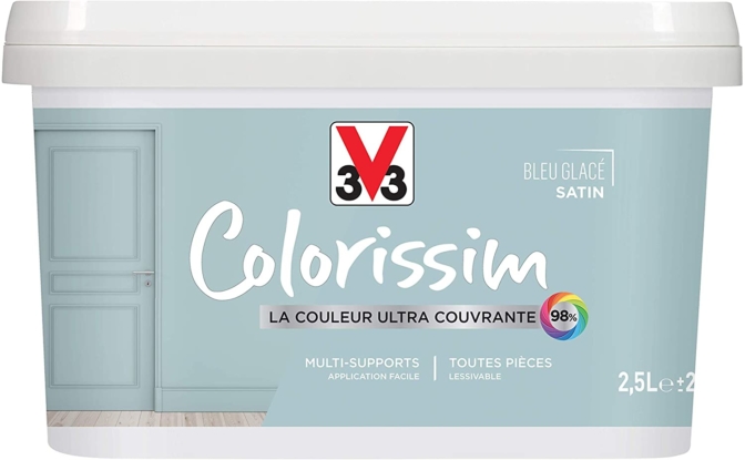peinture pour salle de bain - V33 peinture multi-support Colorissim