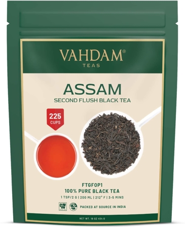 thé noir - Vahdam Teas Assam