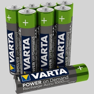 piles rechargeables - Varta Power on Demand