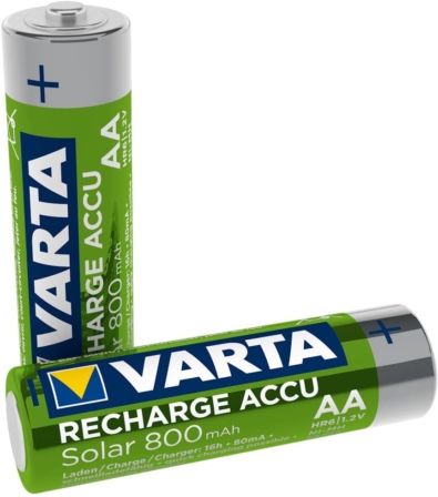 piles AA - Varta Recharge Accu Solar AA Mignon