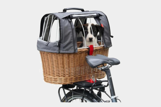 Panier vélo pour chien pour porte-bagages