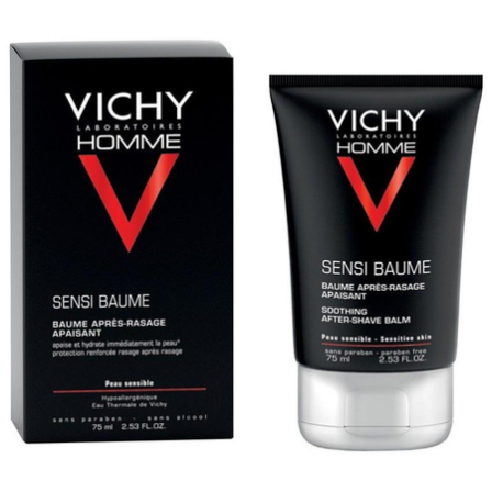 après-rasage pour peau sensible - Vichy Homme Sensi Baume