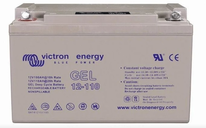 batterie pour panneau solaire - Victron BAT412101104 Gel