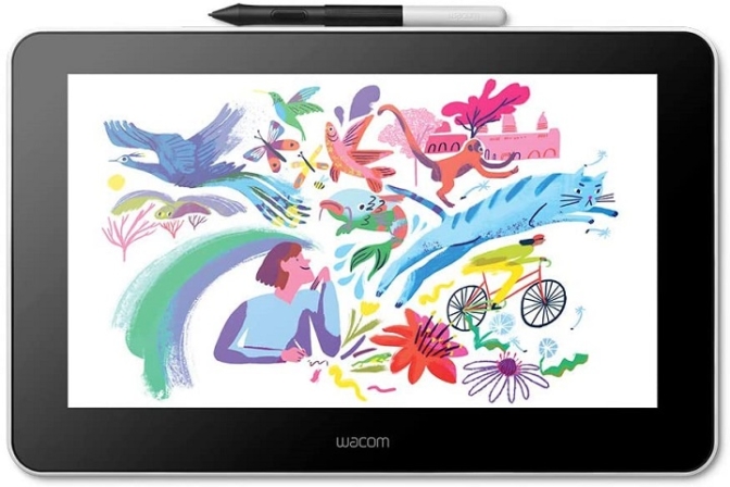 Tablette graphique Wacom - Wacom One Creative Pen Display avec logiciels gratuits