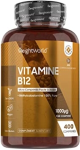  - WeightWorld  –  Vitamine B12 Méthylcobalamine