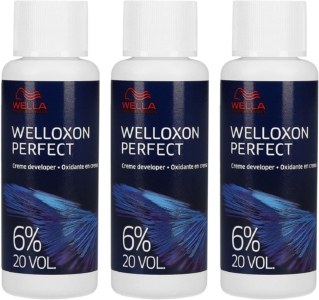  - Wella – Lot de 3 crèmes oxydantes Welloxon Perfect