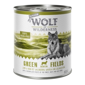  - Wolf of Wilderness Senior 6 x 800 g pour chien
