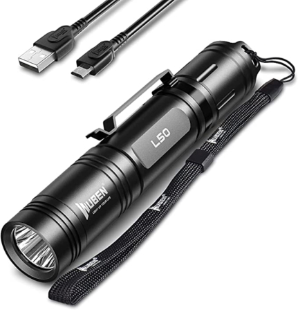 Lampe frontale LED rechargeable USB ultra légère – LIGGOO -STE FRANCE
