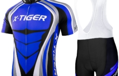X-Tiger - Maillot de cyclisme + cuissard vélo à bretelle