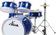 XDrum Junior batterie pour enfants bleue