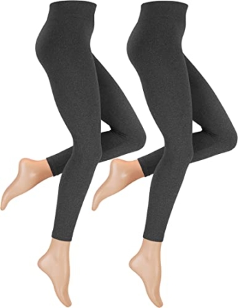 legging double polaire pour femme - Yenita — Thermo leggings à doublure polaire 2 pièces