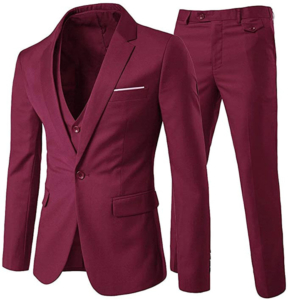  - Youthup Costume Homme Slim Fit 3 Pièces